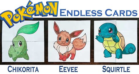 Pokemon Endless Cards Printable - Printable Word Searches