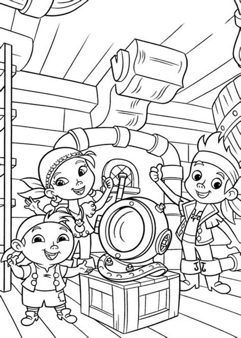 Coloring Pages For Captain Jake And The Neverland Pirates - Coloring Home