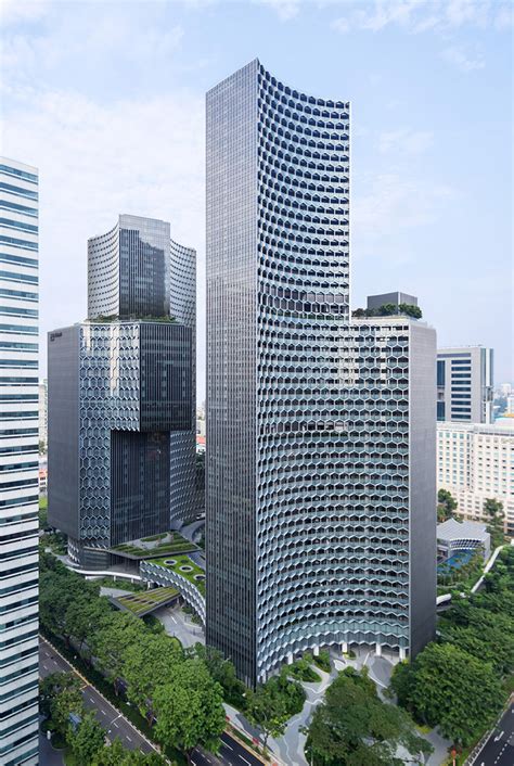 büro ole scheeren completes DUO twin towers in singapore