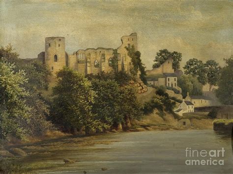 The Castle, Barnard Castle Painting by James Miller Brown - Fine Art ...