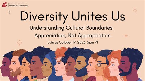 Understanding Cultural Boundaries: Appreciation, Not Appropriation | Events | Washington State ...