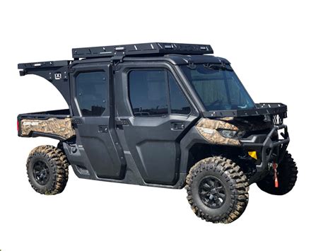 2015+ Can-Am Defender HD8/HD10 Cab Mounted Hood Rack-Made in the USA – Offroad Armor | Offroad ...