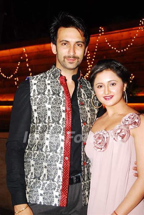 Nandish Sandhu and Rashmi Desai Anniversary and Birthday Party Media