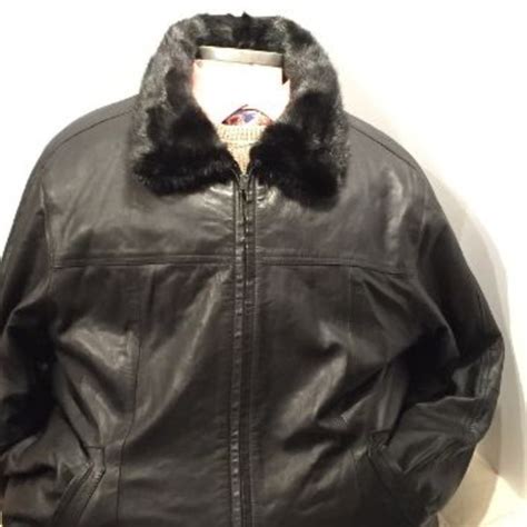 New York Furriers | Jackets & Coats | Luxury Vintage Mink Leather Reversible Unisex Jacket ...