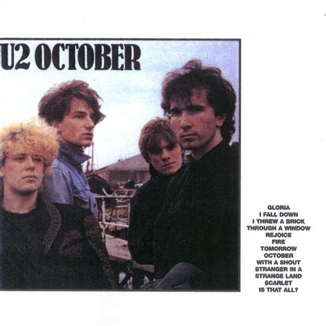 CD U2 - October