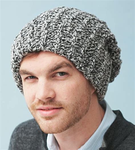 Free Ribbed Hat Pattern | Crochet mens hat, Hat knitting patterns, Crochet hat pattern