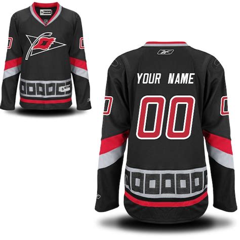 Reebok Carolina Hurricanes Women's Premier Alternate Custom Jersey ...