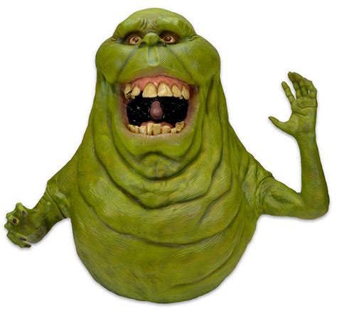 A Life-Size Foam Replica of Slimer From the 1984 Ghostbusters Film