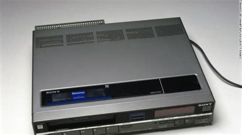 Sony is finally killing its ancient Betamax format