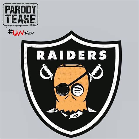 Oakland Raiders Funny Parody Logo #raiders #raidernation #NFL #afcwest ...