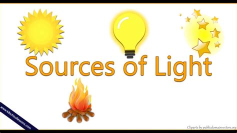 Artificial Sources Of Light