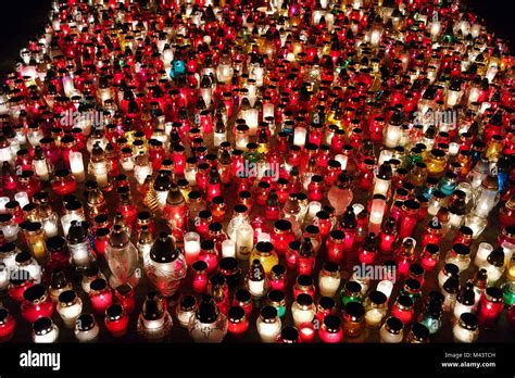 All saints day candles hi-res stock photography and images - Alamy