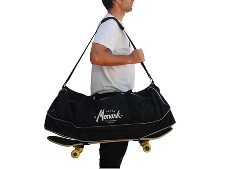 Skateboard Travel Duffel Bag for Skateboarders Black - Etsy