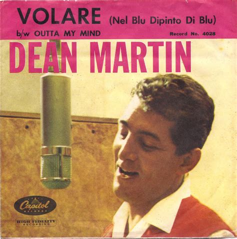 Dean Martin – Volare (Nel Blu Dipinto Di Blu) (1958, Vinyl) - Discogs