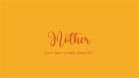 Mother Font : Download Free for Desktop & Webfont