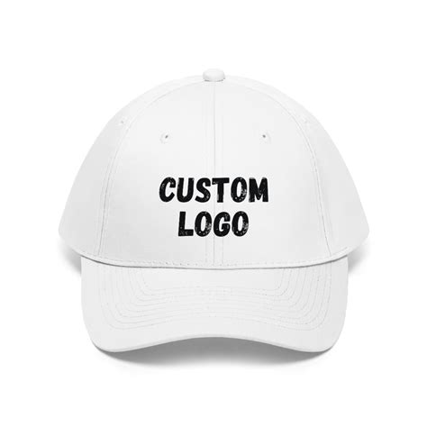 Custom Logo Hat, Embroidered Hat Logo, Twill Cap, Company Logo Gifts ...