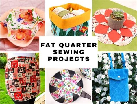 30+ Ingenious Fat Quarter Projects ⋆ Hello Sewing