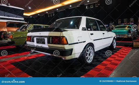 Modified White Toyota Corolla DX KE70 with in Indonesia Custom Show ...