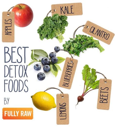 6 essential Fully Raw Detox Foods great for cleansing the body. # ...