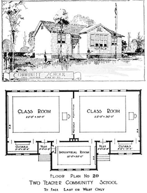 Rosenwald schools | Vintage house plans, Old school house, School floor ...