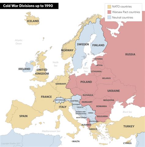 Map Of Europe During The Cold War – Topographic Map of Usa with States