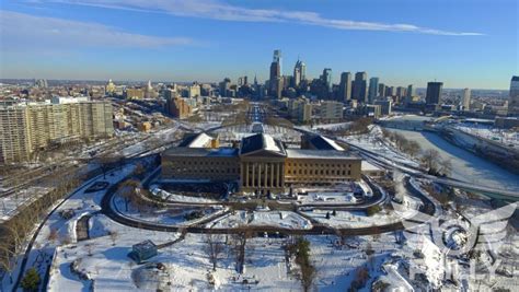 Snowy Philadelphia | Philly By Air