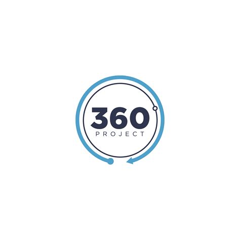 360 Circle Logo 660267 Vector Art at Vecteezy