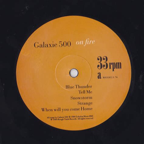 Galaxie 500 - On Fire - Used Vinyl - High-Fidelity Vinyl Records and Hi-Fi Equipment Hollywood ...