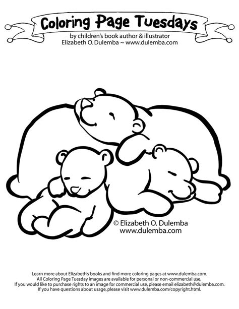 Sleeping Bear Template Printable