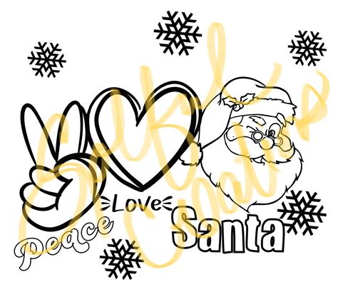 Santa SVG - Etsy