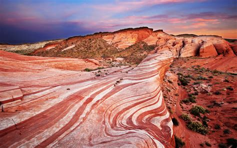 Cliff red rock desert sunset scenery wallpaper | nature and landscape ...