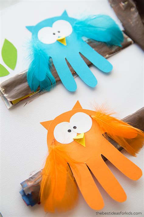 16 Creative Handprint Crafts For Preschool Kids - The Ways To Create