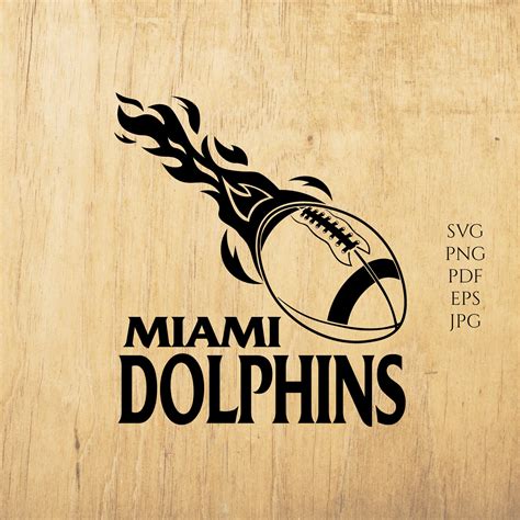 Miami Football Dolphins SVG Vector Digital Design Wall Shirt - Etsy