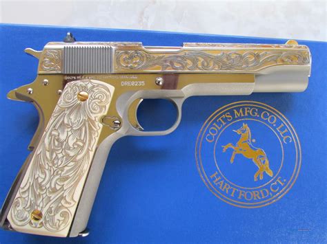 Colt 1911 Engraved Gold Filled Spec... for sale at Gunsamerica.com: 987889347