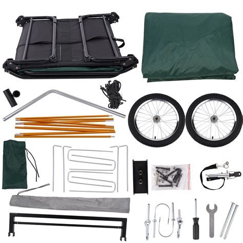 Bike trailer tent, bike Camper, Bicycle Trailer Tent, cargo trailer, folding | eBay