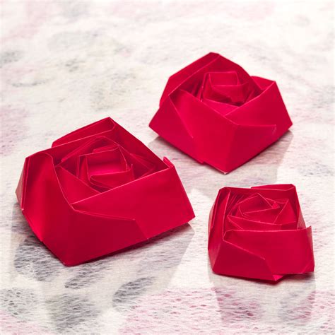 Origami ideas: How To Make Origami Rose Easy Way