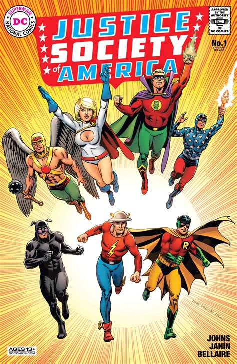 DC COMICS SNEAK PEEK: The Justice Society Reunites in THE JUSTICE SOCIETY OF AMERICA #1! - Comic ...