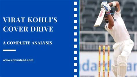 How to play Cover Drive like Virat Kohli? - CricIndeed