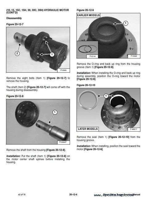 Bobcat Direct Drive Auger Service Manual PDF Download