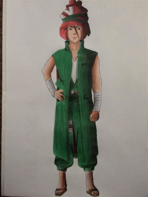 My drawing of Iwabe(image taken from ienni design) : r/Boruto