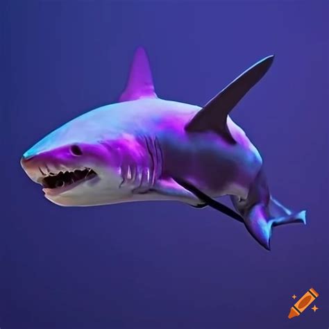 Purple shark