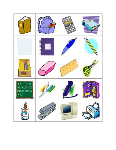 Schulsachen (School Supplies in German) TPR Vocabulary Activities | Teaching Resources