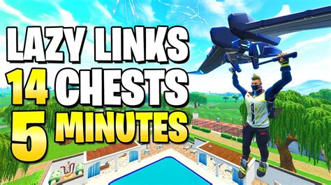 A Complete Guide To Lazy Links - ALL CHEST LOCATIONS & SECRET LOOT - Fortnite Lazy Links Chests ...