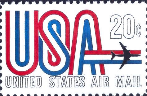 Air Mail Stamps First Day Of Issue