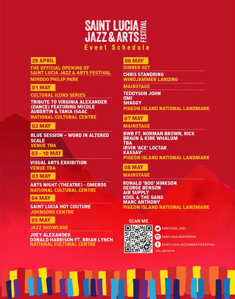 St Lucia Jazz Festival 2024 Lineup - Eadie Gusella