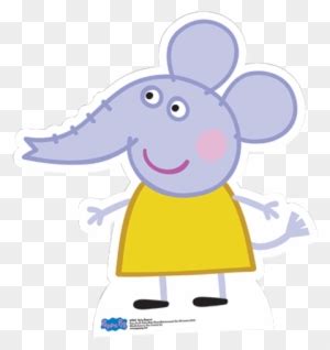 Emily Elephant 1 - Peppa Pig Elephant Png - Free Transparent PNG ...