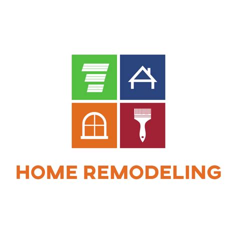 Home Remodeling Construction Logo