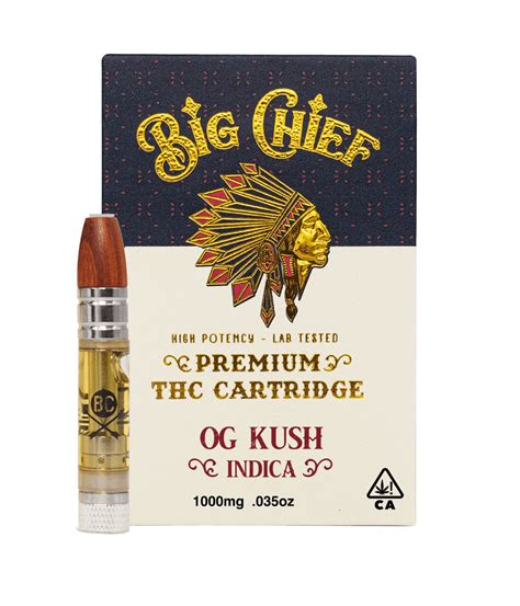 OG KUSH - 1G THC Cartridge - Big Chief