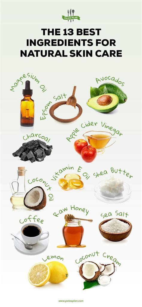 The 13 Best Ingredients for Natural Skin Care | Natural skin care ...