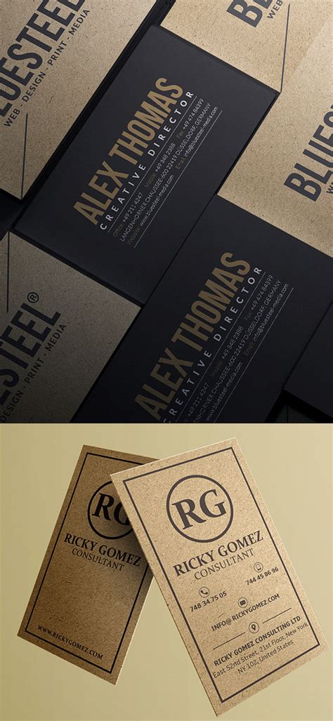 25+ Modern Business Cards Design for Inspiration | Graphics Design | Graphic Design Blog